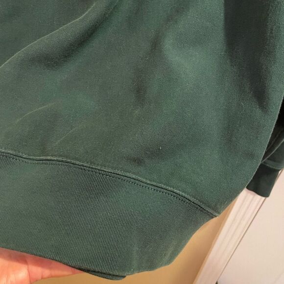 Men’s J Crew Heritage Forest Green Crewneck Sweatshirt L - Picture 6 of 16